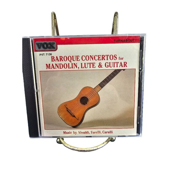 BAROQUE CONCERTOS for MANDOLIN, LUTE & GUITAR Music by Vivaldi, Torelli, Carulli - Picture 1 of 5